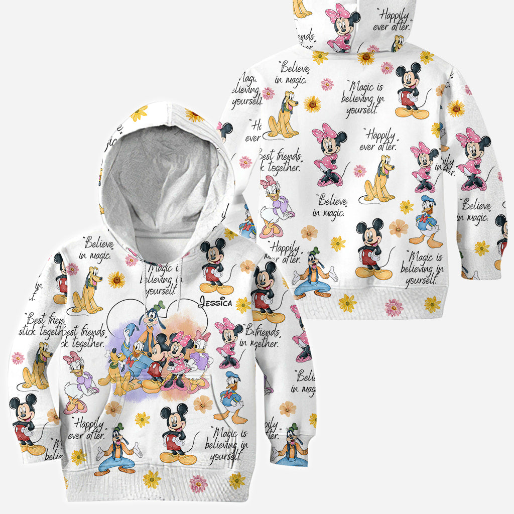 Personalized Disney All Over Shirt Custom Name for Kids