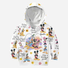 Load image into Gallery viewer, Personalized Disney All Over Shirt Custom Name for Kids
