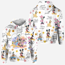 Load image into Gallery viewer, Personalized Disney All Over Shirt Custom Name for Kids
