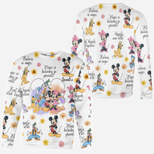 Load image into Gallery viewer, Personalized Disney All Over Shirt Custom Name for Kids
