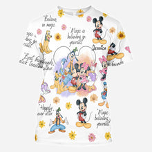 Load image into Gallery viewer, Personalized Disney All Over Shirt Custom Name for Kids
