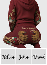 Load image into Gallery viewer, Personalized Mouse Hoodie and Leggings Set Custom Name Gift
