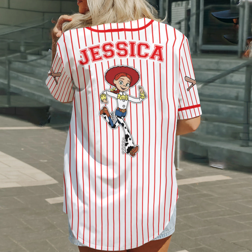 Personalized Kids Baseball Jersey Custom Name Space Ranger Gift