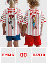 Load image into Gallery viewer, Personalized Kids Baseball Jersey Custom Name Space Ranger Gift
