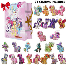 Load image into Gallery viewer, Personalized Little Pony Advent Calendar with Ornaments for Kids

