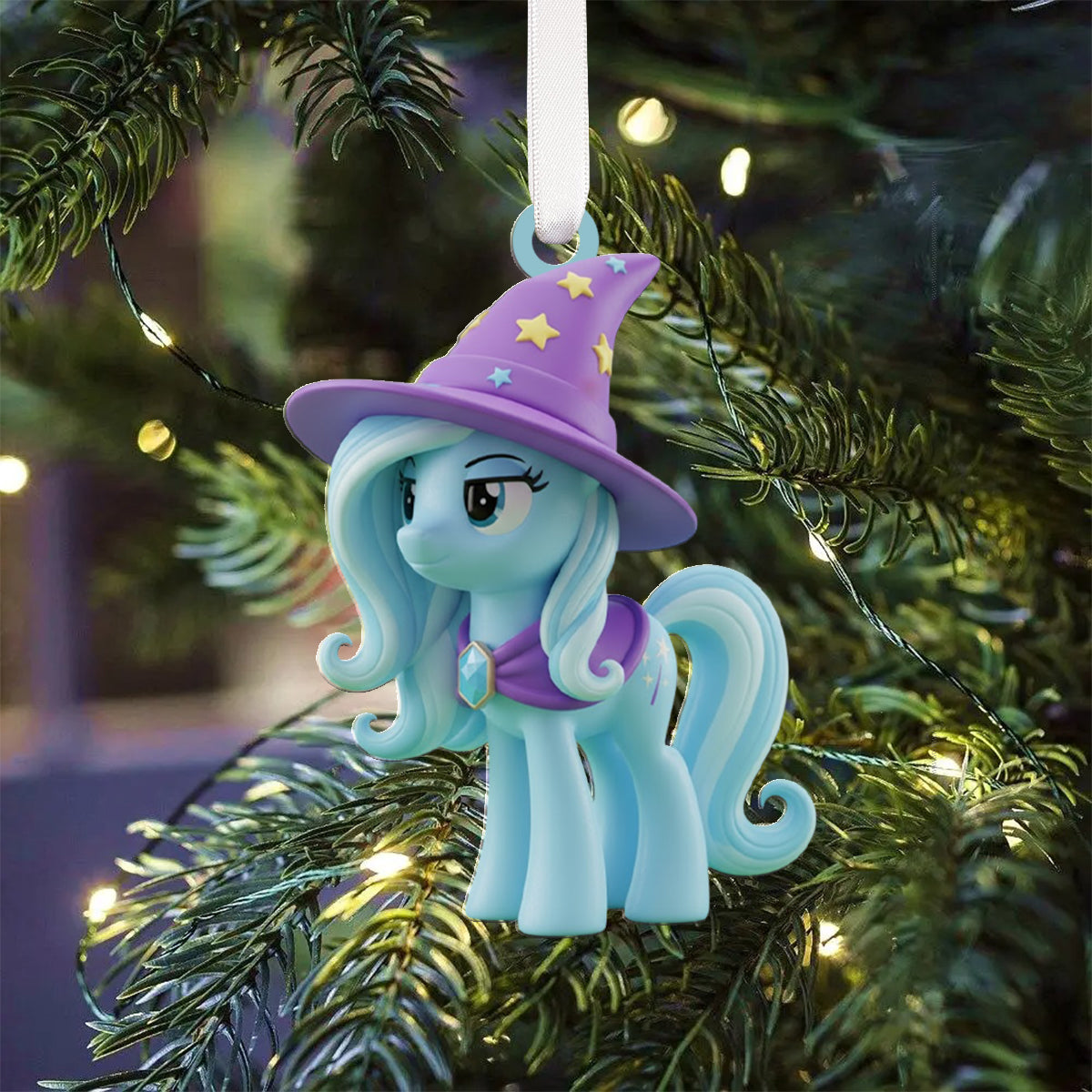 Personalized Little Pony Advent Calendar with Ornaments for Kids