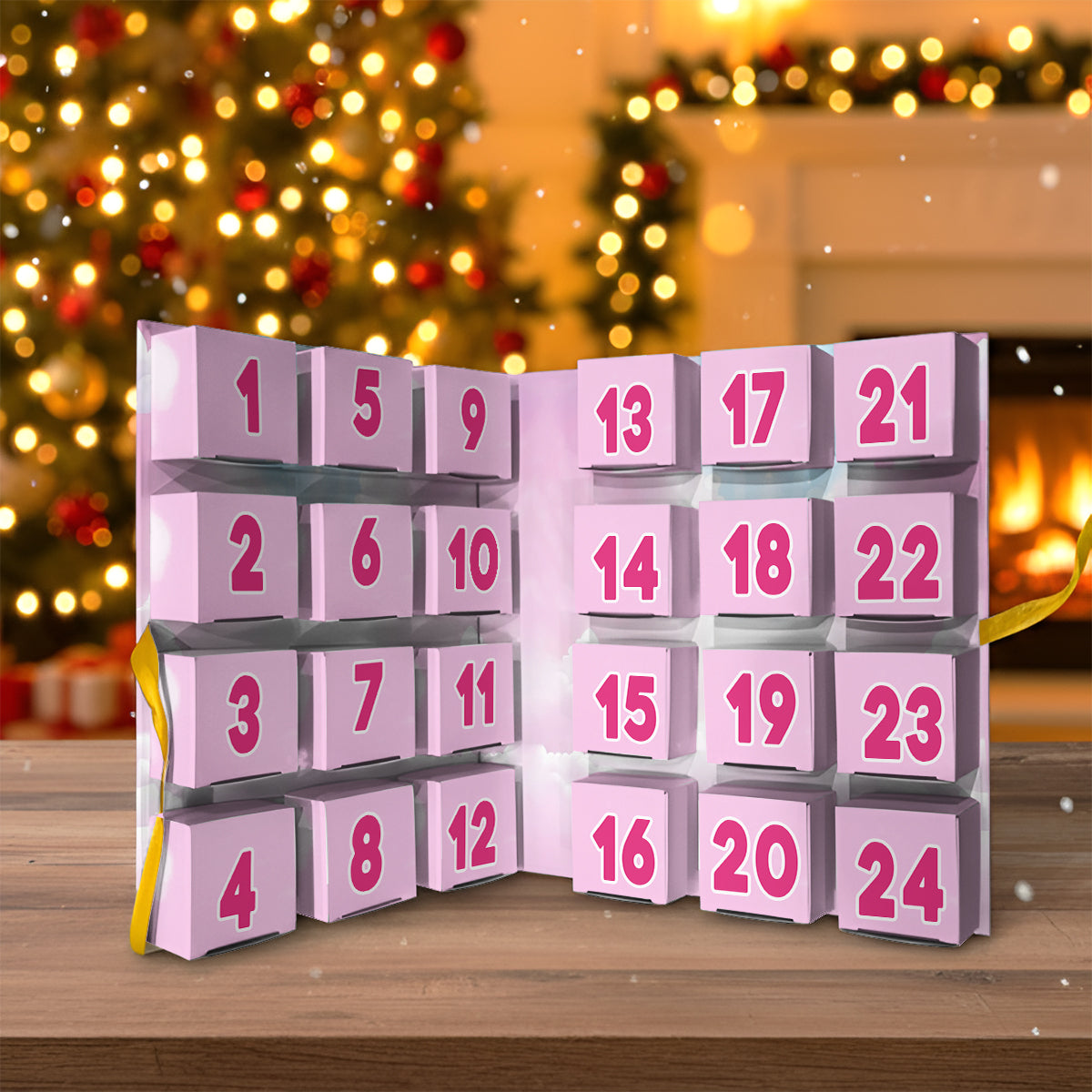 Personalized Little Pony Advent Calendar with Ornaments for Kids