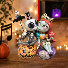 Load image into Gallery viewer, Personalized 3D Resin Ornament Nightmare Before Christmas Gift
