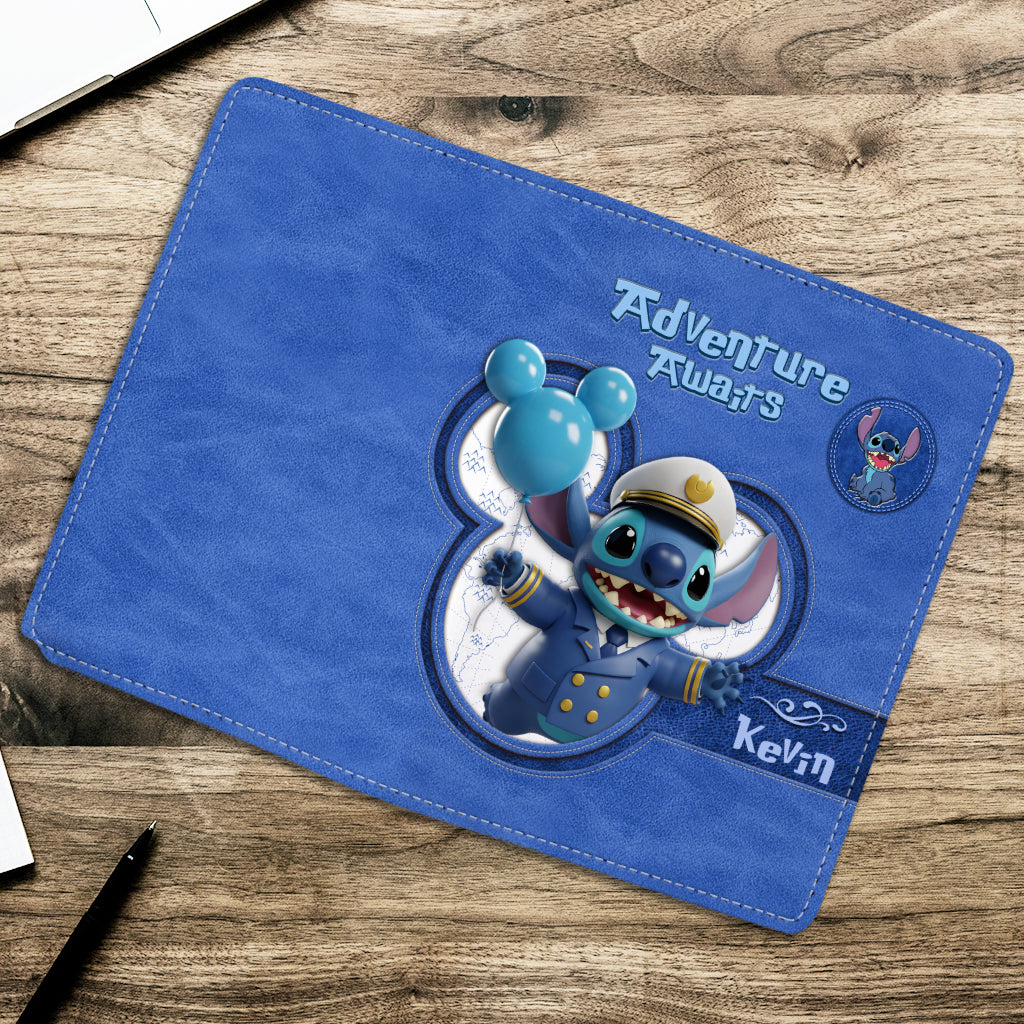 Personalized Ohana Passport Holder Custom Name Travel Gift