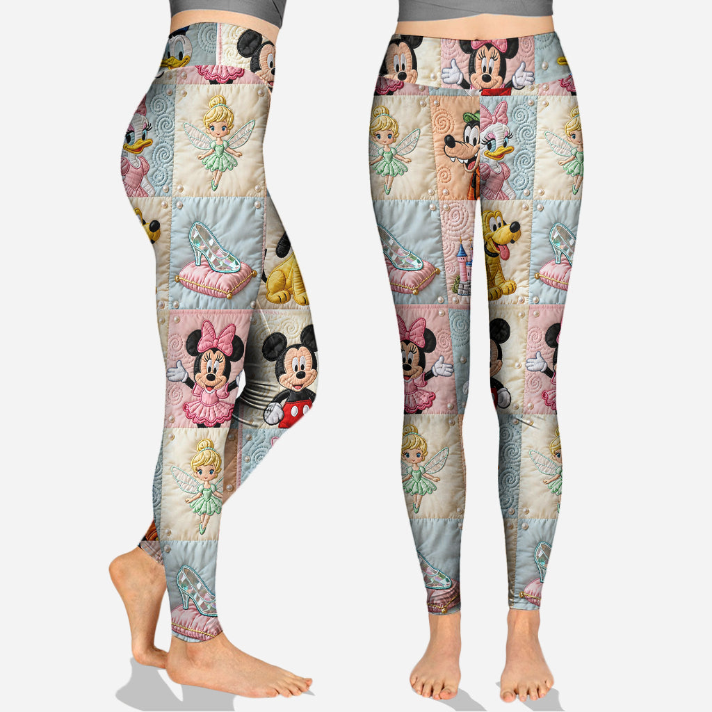 Personalized Disney Mouse Hoodie and Leggings Set for Kids