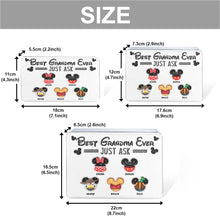 Load image into Gallery viewer, Personalized Metal Biscuit Tin Custom Name Gift for Grandma
