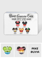 Load image into Gallery viewer, Personalized Metal Biscuit Tin Custom Name Gift for Grandma
