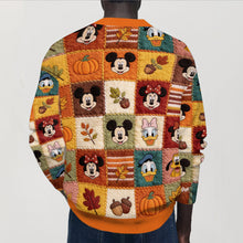 Load image into Gallery viewer, Personalized Knitted Cardigan with Autumn Vibes for Her
