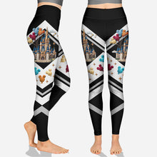 Load image into Gallery viewer, Personalized Magical Castle Mouse Hoodie and Leggings Gift for Kids
