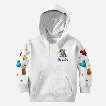 Load image into Gallery viewer, Personalized Magical Castle Mouse Hoodie and Leggings Gift for Kids
