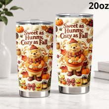 Load image into Gallery viewer, Personalized Fall Tumbler Custom Name Sweet as Hunny Gift for Her
