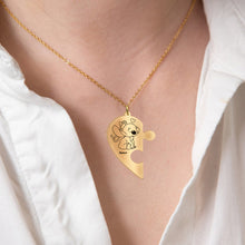Load image into Gallery viewer, Personalized Ohana Matching Pendant Necklace for Couples &amp; Friends
