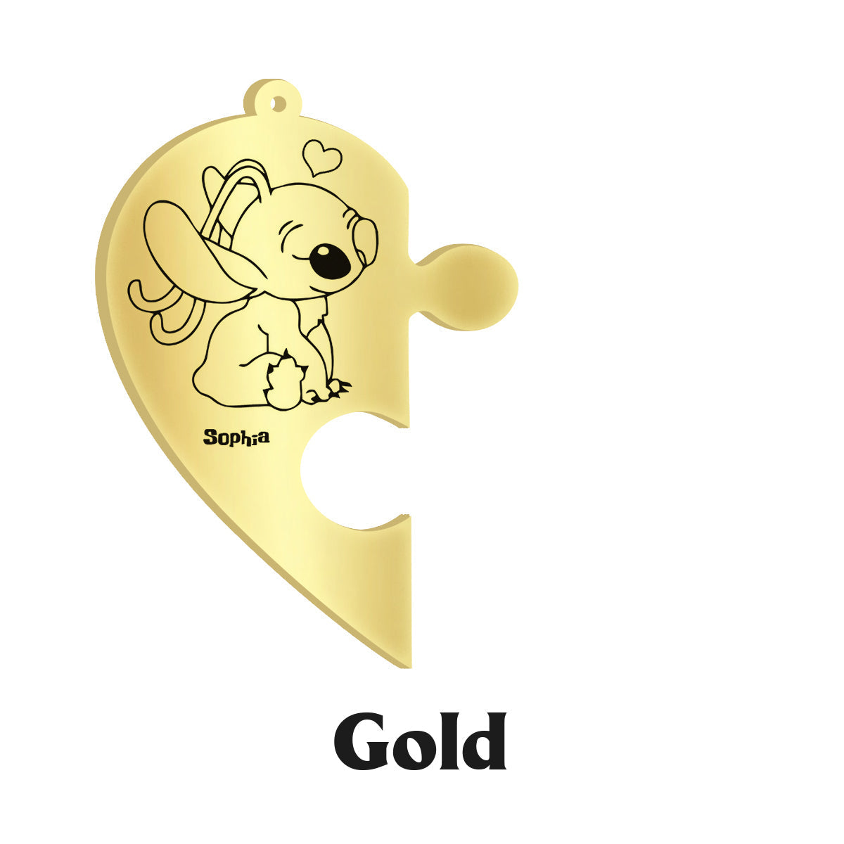 Personalized Ohana Matching Pendant Necklace for Couples & Friends