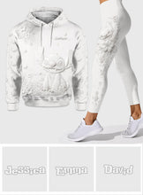 Load image into Gallery viewer, Personalized Ohana Hoodie and Leggings Set for Family Gift
