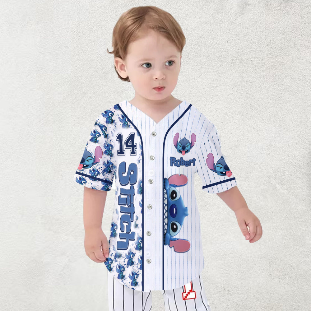 Personalized Ohana Baseball Jersey Custom Name Gift for Family