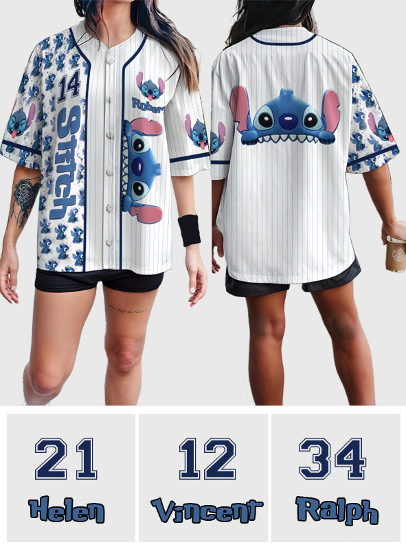 Personalized Ohana Baseball Jersey Custom Name Gift for Family