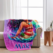 Load image into Gallery viewer, Personalized Princess Of The Sea Blanket Custom Name Gift
