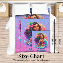 Load image into Gallery viewer, Personalized Princess Of The Sea Blanket Custom Name Gift
