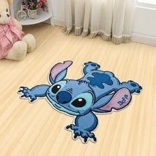 Load image into Gallery viewer, Personalized Blue Alien Tufted Rug Custom Name Gift for Family
