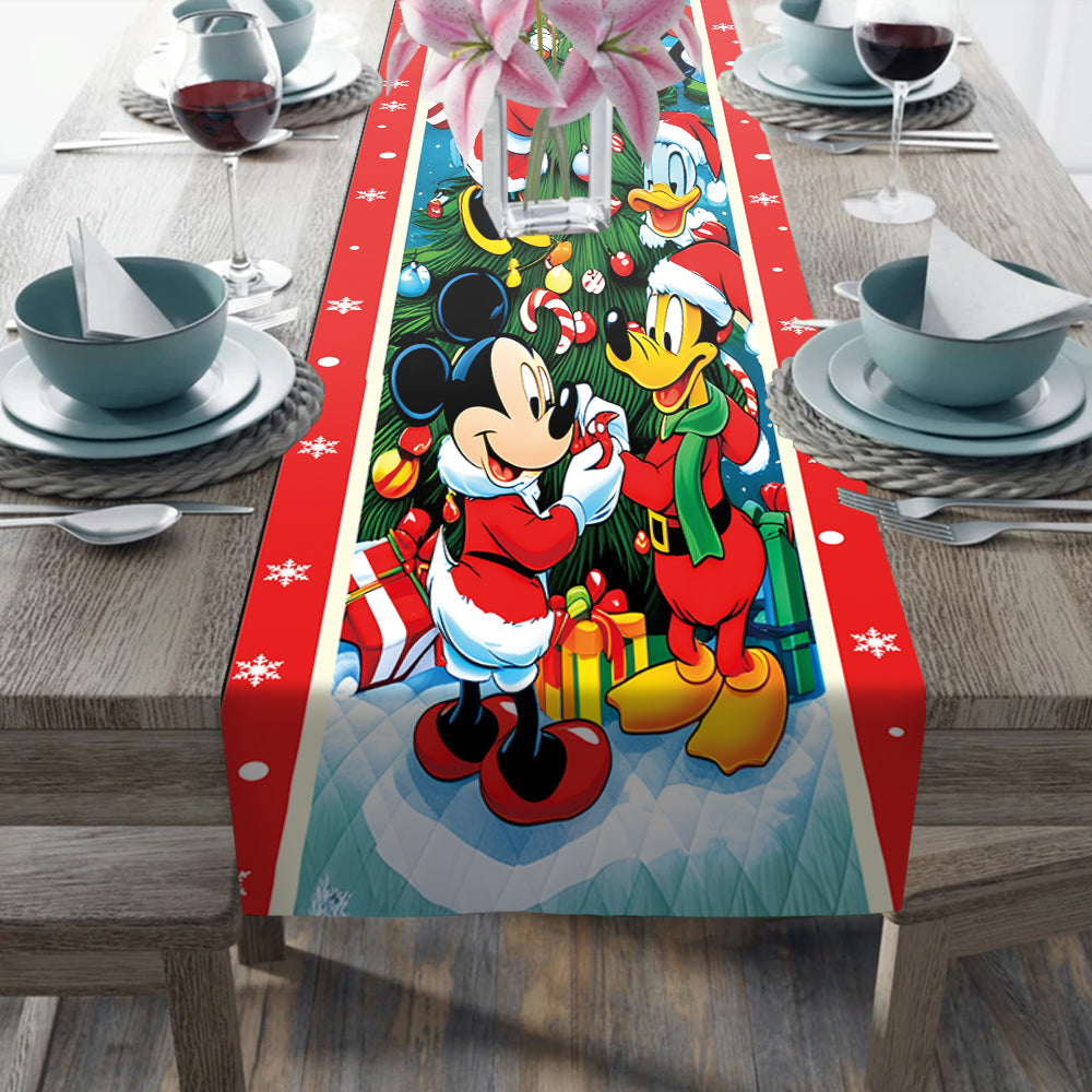 Personalized Christmas Table Runner for Family Holiday Decor