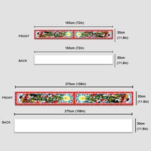 Load image into Gallery viewer, Personalized Christmas Table Runner for Family Holiday Decor

