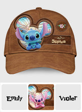 Load image into Gallery viewer, Personalized Classic Cap Ohana Means Family Custom Name Gift
