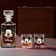 Load image into Gallery viewer, Personalized Whiskey Decanter Set Custom Name Gift for Him
