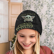 Load image into Gallery viewer, Personalized Star Wars Beanie Hat with Custom Patches for Kids &amp; Adults
