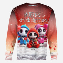 Load image into Gallery viewer, Personalized All Over Shirt for Mom with Little Nightmares Design
