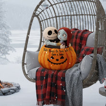 Load image into Gallery viewer, Personalized Spooky Shaped Pillow Gift for Couples - Halloween Decor
