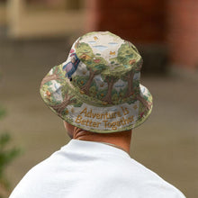 Load image into Gallery viewer, Personalized Quilted Bucket Hat Custom Name Gift for Her
