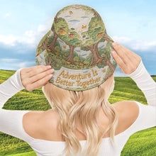 Load image into Gallery viewer, Personalized Quilted Bucket Hat Custom Name Gift for Her
