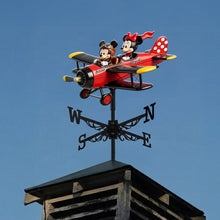 Load image into Gallery viewer, Personalized Weather Vane with Custom Airplane Design for Family Gift
