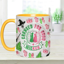 Load image into Gallery viewer, Personalized Witch Accent Mug Custom Name Gift for Halloween

