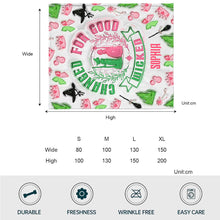 Load image into Gallery viewer, Personalized Witch Blanket Custom Name Gift for Halloween

