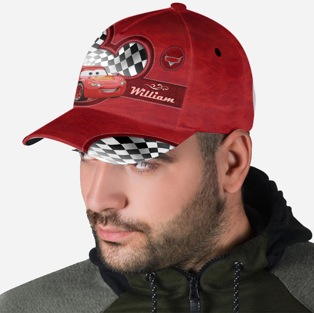 Personalized Cars Classic Cap Custom Name Gift for Kids