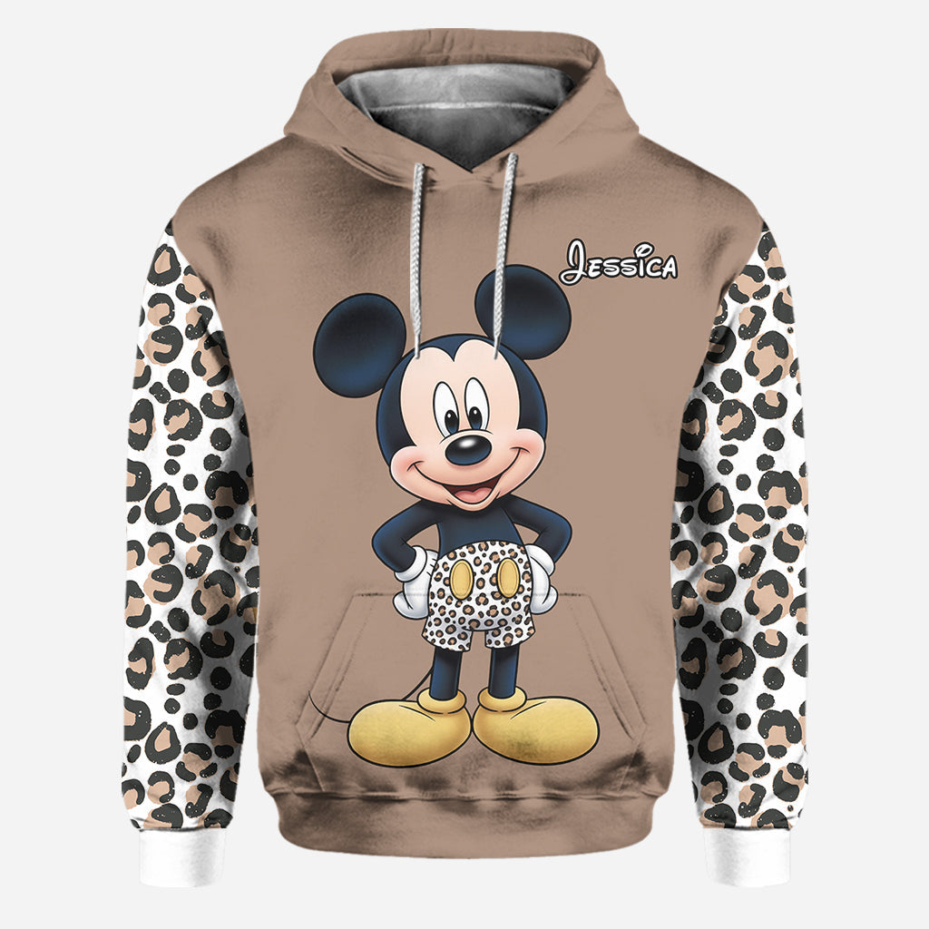 Personalized Mickey Mouse Hoodie and Leggings Set for Kids
