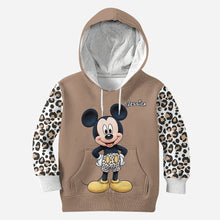 Load image into Gallery viewer, Personalized Mickey Mouse Hoodie and Leggings Set for Kids
