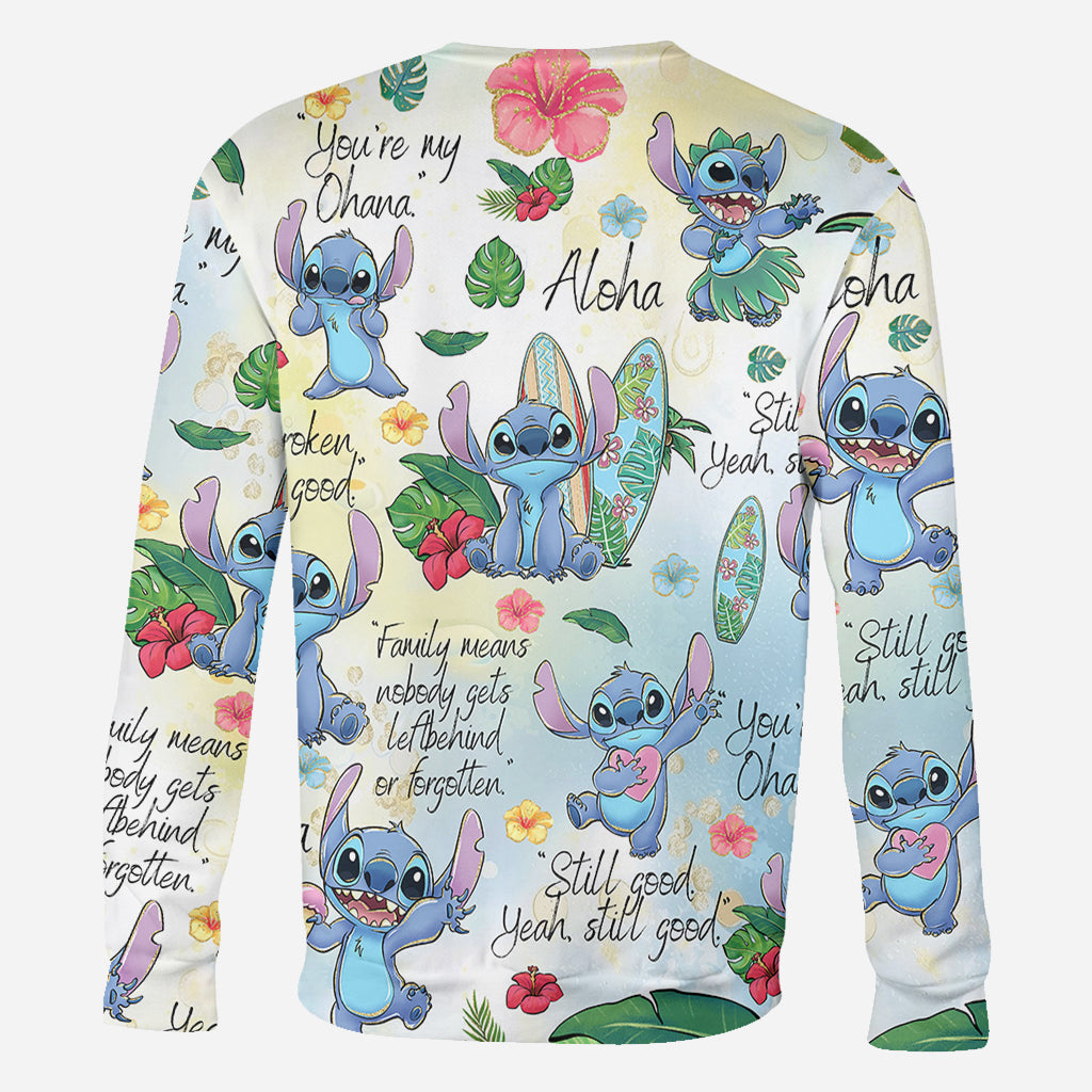 Personalized Ohana All Over Shirt Unique Family Gift