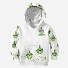 Load image into Gallery viewer, Personalized Grinch Hoodie and Leggings Set for Christmas Gift
