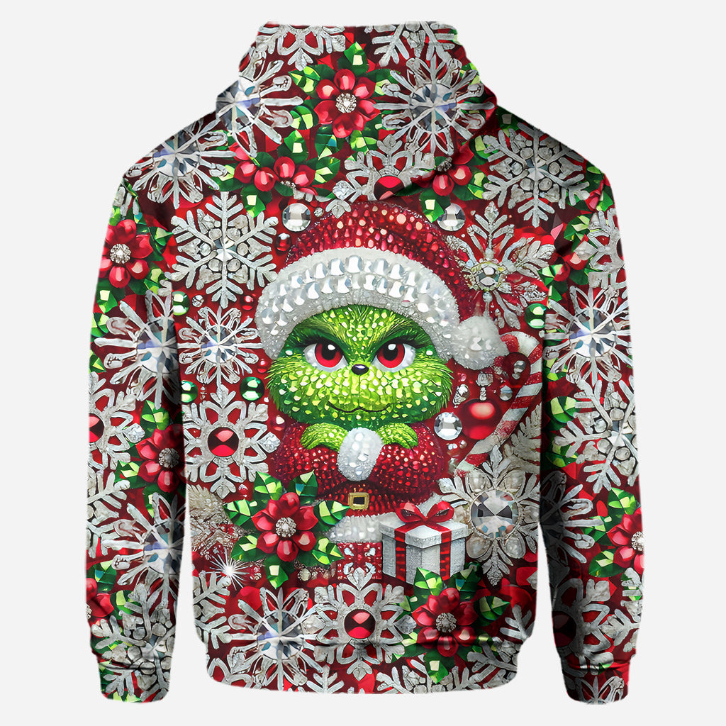 Personalized Merry Grinchmas Hoodie and Leggings Gift for Christmas