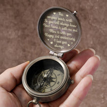 Load image into Gallery viewer, Personalized Couple Compass Gift for Anniversary or Christmas
