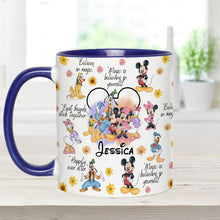 Load image into Gallery viewer, Personalized Magical Moments Accent Mug Custom Name Gift
