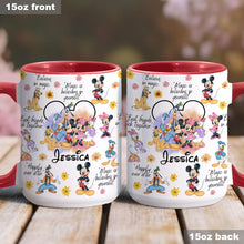 Load image into Gallery viewer, Personalized Magical Moments Accent Mug Custom Name Gift
