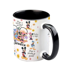 Load image into Gallery viewer, Personalized Magical Moments Accent Mug Custom Name Gift
